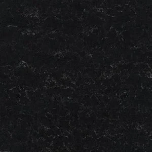 Carrara Noir quartz surface