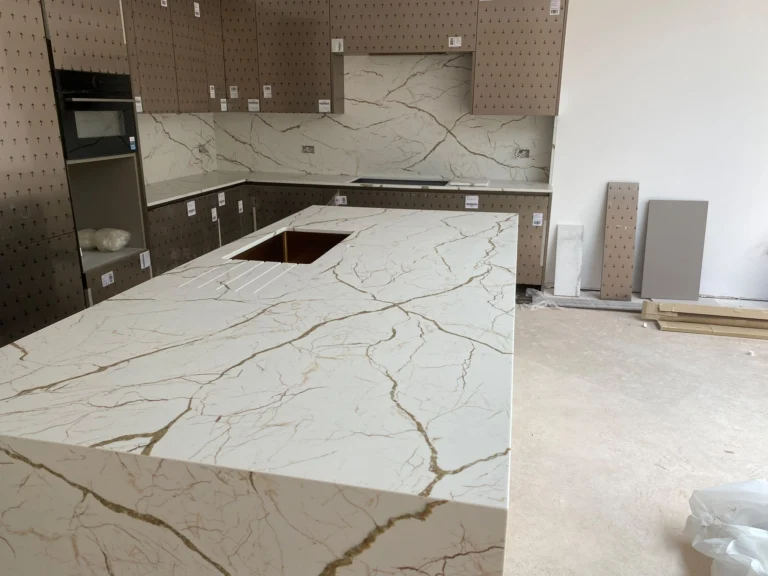 Marble Kitchen Island Worktops in London — project image 4