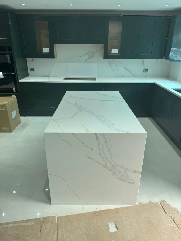 Black Marble Kitchen Worktops in London — project image 5